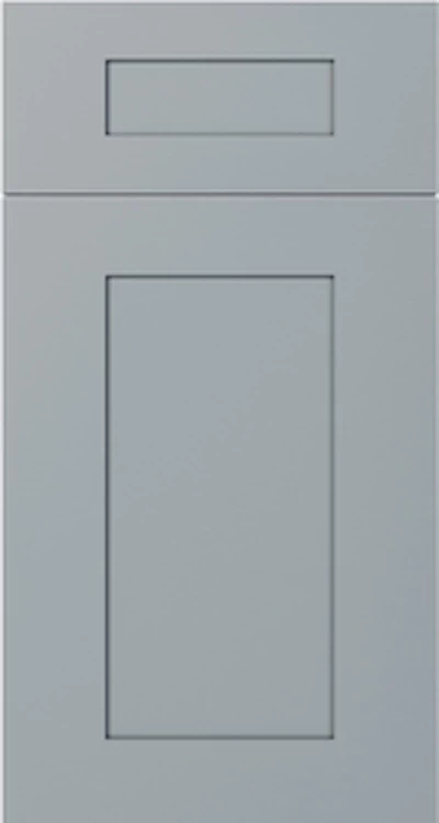 Shaker Gray custom cabinet door profile by Costa Kitchens