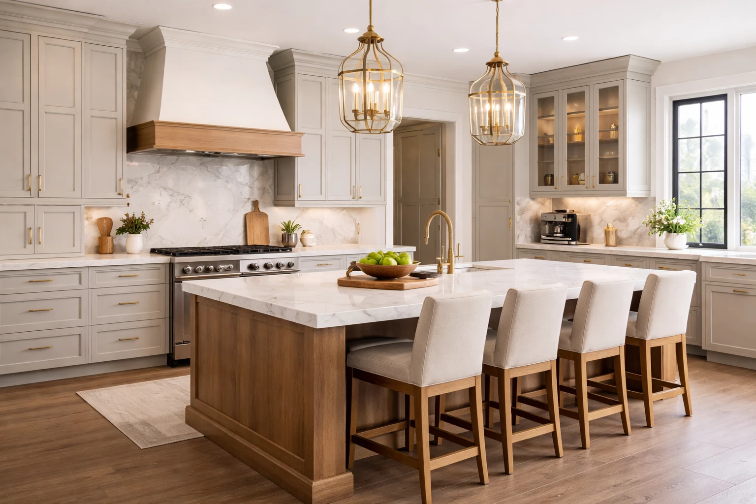Costa Kitchens custom kitchen project: High-End Kitchen Cabinet Remodeling Smart Storage, Designer Finishes, and Modern Elegance